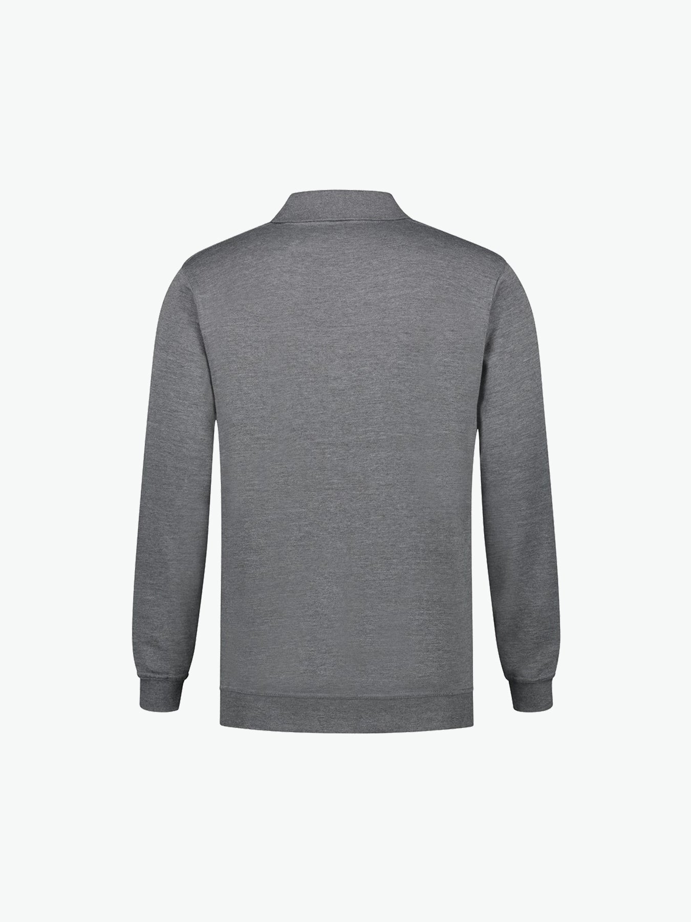 Santino Robin Polosweater - Donker Grijs Polosweater Santino