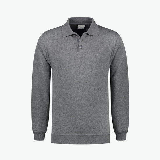 Santino Robin Polosweater - Donker Grijs Polosweater Santino XS