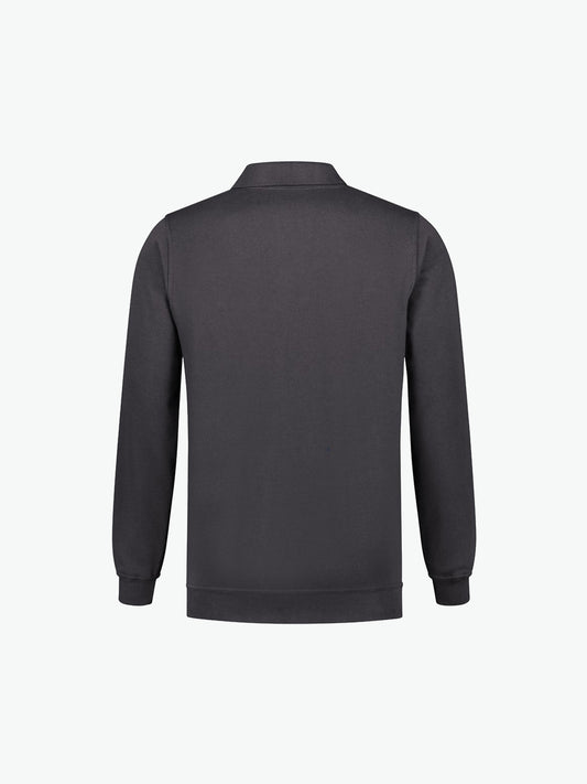 Santino Robin Polosweater - Grijs Polosweater Santino