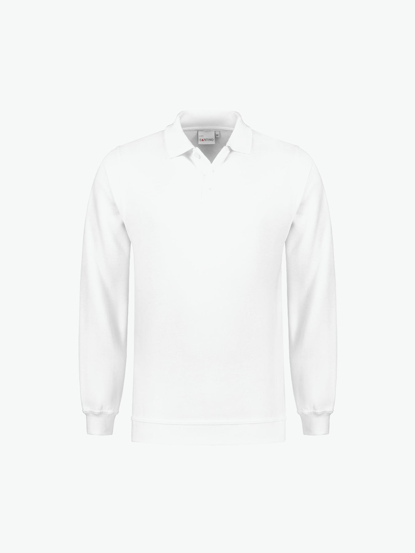 Santino Robin Polosweater - Wit Polosweater Santino XS