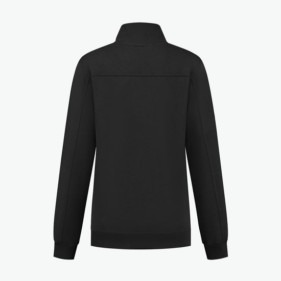 Santino Roswell Ladies Zipsweater - Zwart Sweater Dames Santino