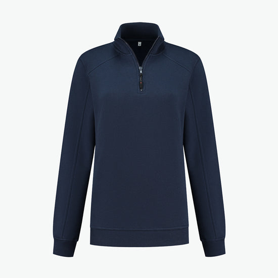 Santino Roswell Ladies Zipsweater - Navy Sweater Dames Santino XS