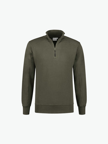 Santino Roswell Zipsweater - Army Sweater Santino XS