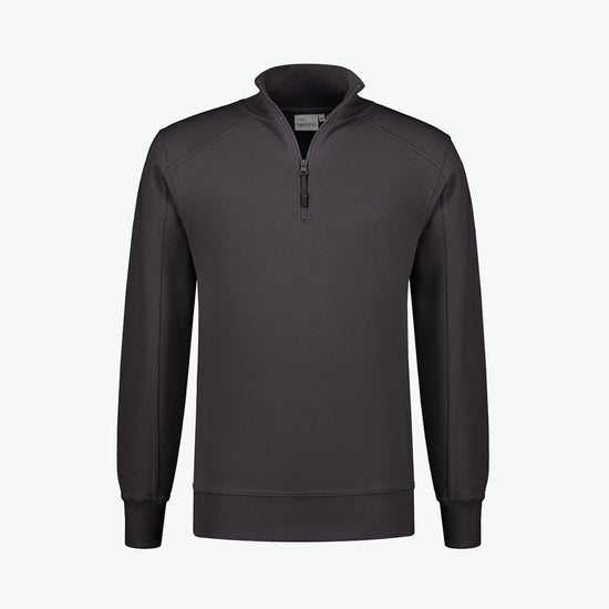 Santino Roswell Zipsweater - Zwart Sweater Santino XS