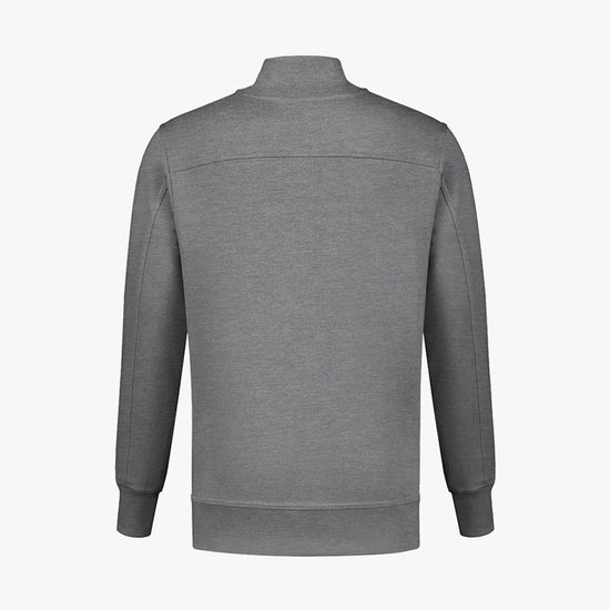 Santino Roswell Zipsweater - Donker Grijs Sweater Santino