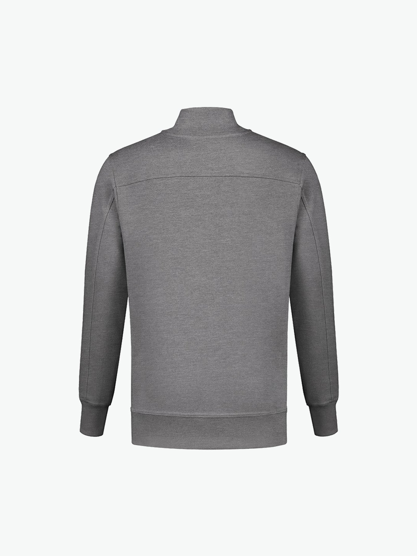 Santino Roswell Zipsweater - Donker Grijs Sweater Santino