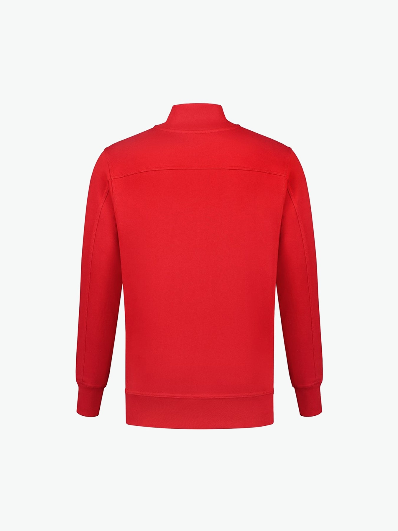 Santino Roswell Zipsweater - Rood Sweater Santino