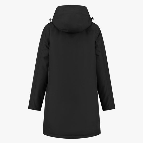 Santino Santiago Ladies Parka - Zwart Parka Dames Santino