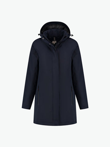 Santino Santiago Ladies Parka - Classic Navy Parka Dames Santino XS