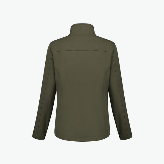 Santino Santo Ladies Softshell Jacket - Army Softshell Jas Dames Santino