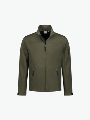 Santino Santo Softshell Jacket - Army Softshell Jas Santino S