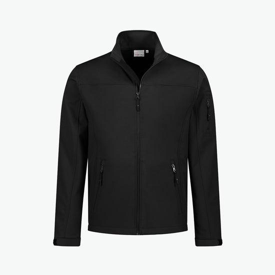 Santino Santo Softshell Jacket - Zwart Softshell Jas Santino S