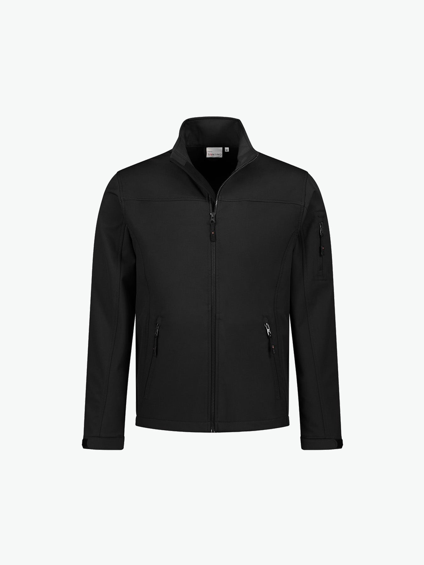 Santino Santo Softshell Jacket - Zwart Softshell Jas Santino S