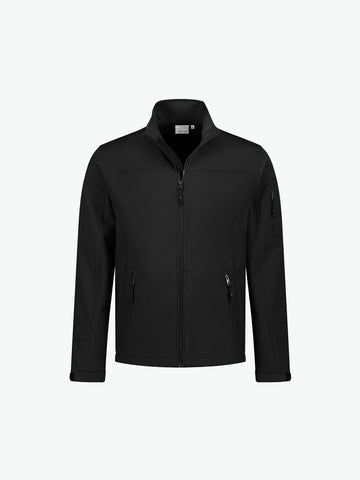 Santino Santo Softshell Jacket - Zwart Softshell Jas Santino S
