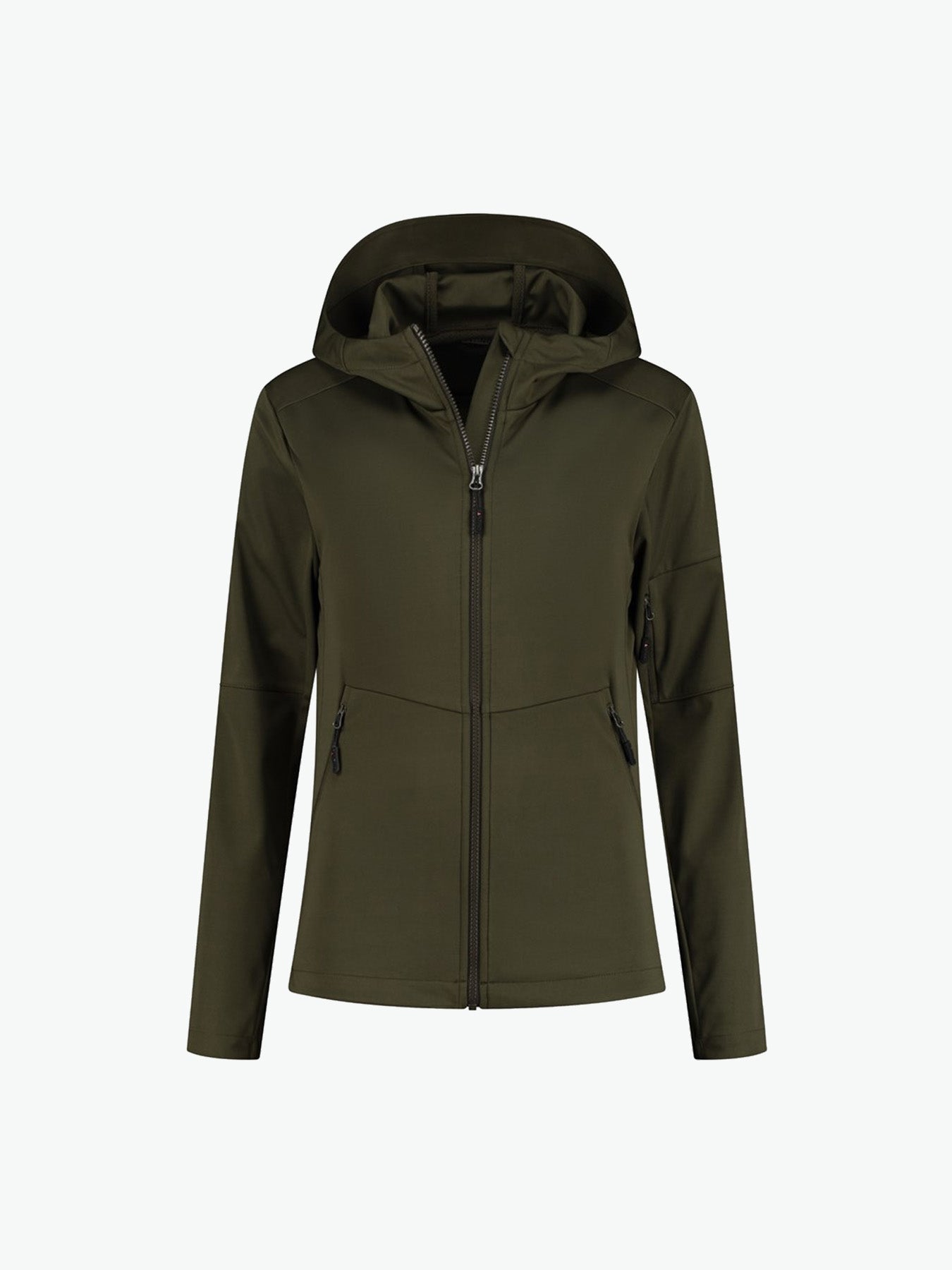 Santino Seattle Ladies Softshell Jacket - Army Softshell Jas Dames Santino XS