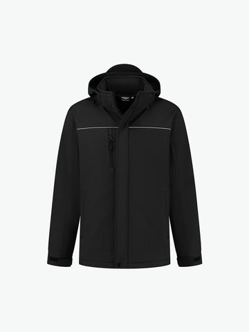 Santino Springfield Softshell Jacket - Zwart Softshell Jas Santino S
