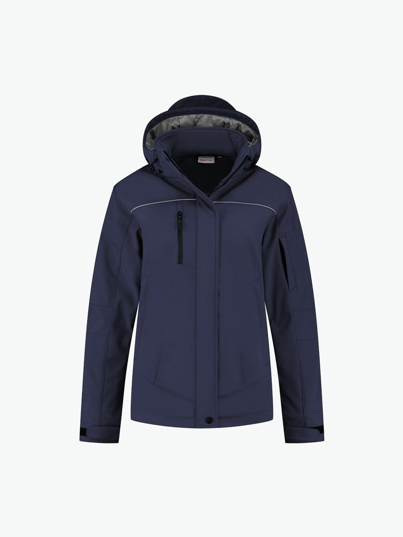 Santino Stockholm Ladies Softshell Jacket - Navy Softshell Jas Dames Santino XS