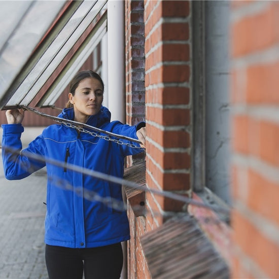 Santino Stockholm Ladies Softshell Jacket - Zwart Softshell Jas Dames Santino