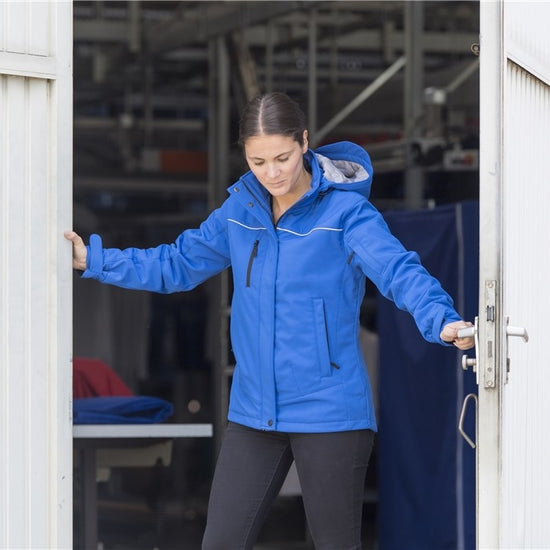 Santino Stockholm Ladies Softshell Jacket - Zwart Softshell Jas Dames Santino