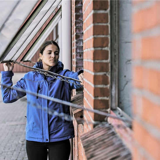 Santino Stockholm Ladies Softshell Jacket - Zwart Softshell Jas Dames Santino