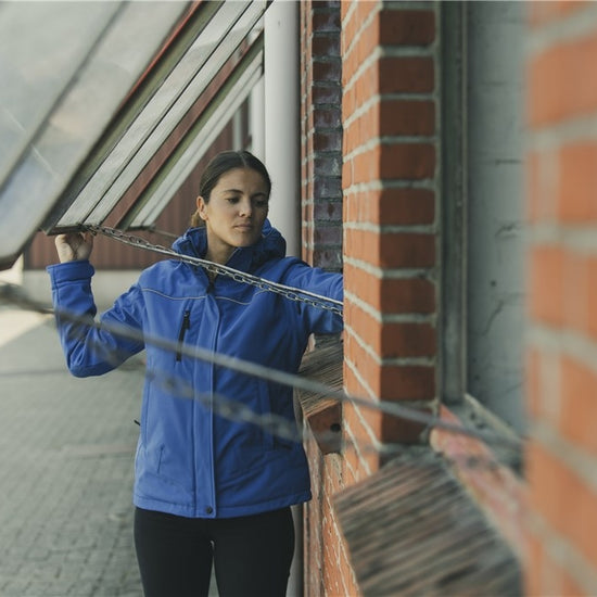 Santino Stockholm Ladies Softshell Jacket - Zwart Softshell Jas Dames Santino