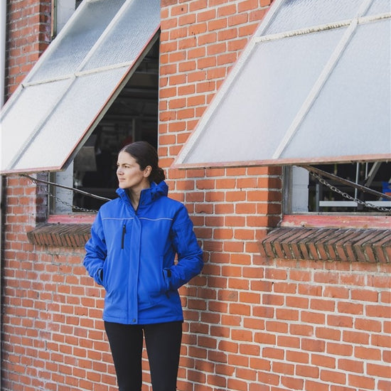 Santino Stockholm Ladies Softshell Jacket - Zwart Softshell Jas Dames Santino