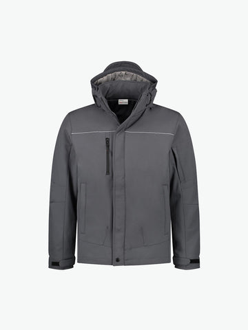 Santino Stockholm Softshell Jacket - Grijs Softshell Jas Santino S