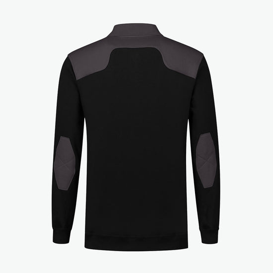 Santino Tesla Polosweater - Zwart / Grijs Polosweater Santino