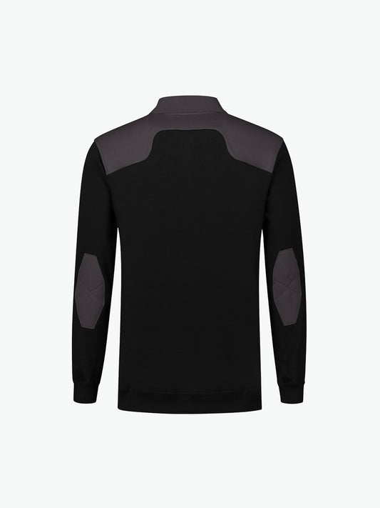 Santino Tesla Polosweater - Zwart / Grijs Polosweater Santino