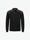 Santino Tesla Polosweater - Zwart / Grijs Polosweater Santino S