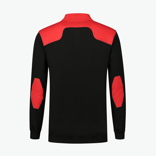 Santino Tesla Polosweater - Zwart / Rood Polosweater Santino