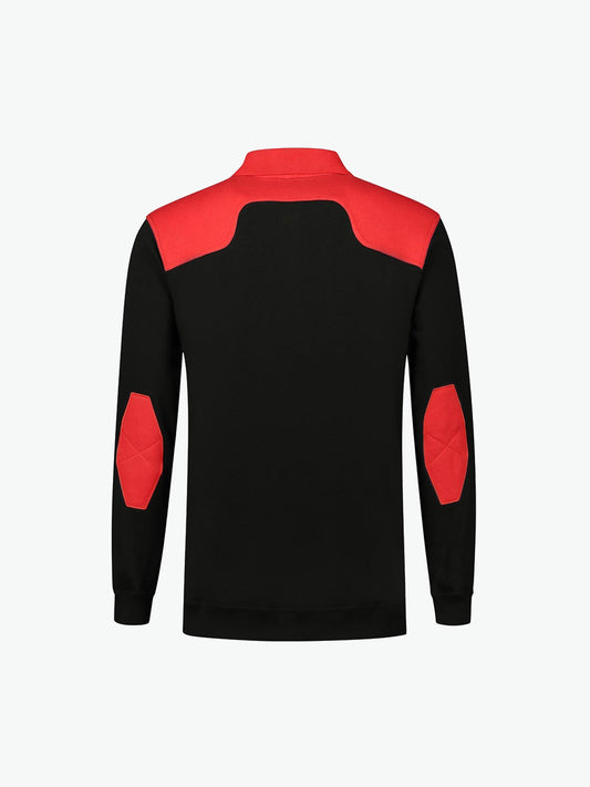 Santino Tesla Polosweater - Zwart / Rood Polosweater Santino