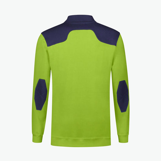 Santino Tesla Polosweater - Lime / Navy Polosweater Santino