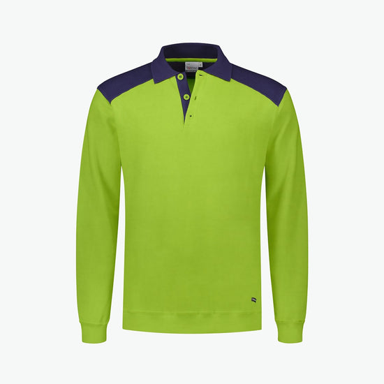 Santino Tesla Polosweater - Lime / Navy Polosweater Santino S