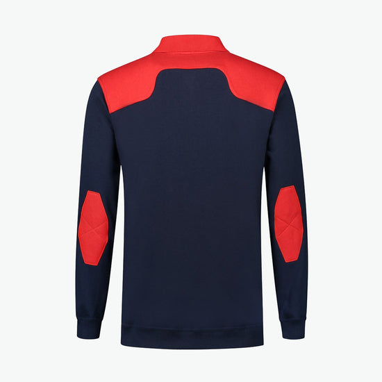 Santino Tesla Polosweater - Navy / Rood Polosweater Santino