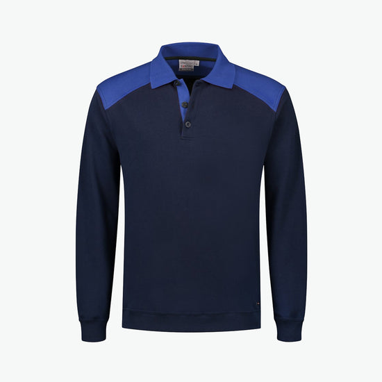 Santino Tesla Polosweater - Navy / Blauw Polosweater Santino S