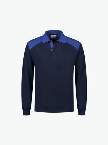Santino Tesla Polosweater - Navy / Blauw Polosweater Santino S
