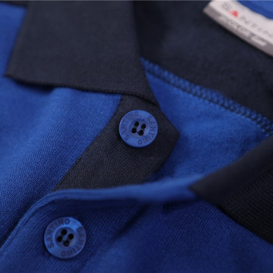 Santino Tesla Polosweater - Zwart / Grijs Polosweater Santino