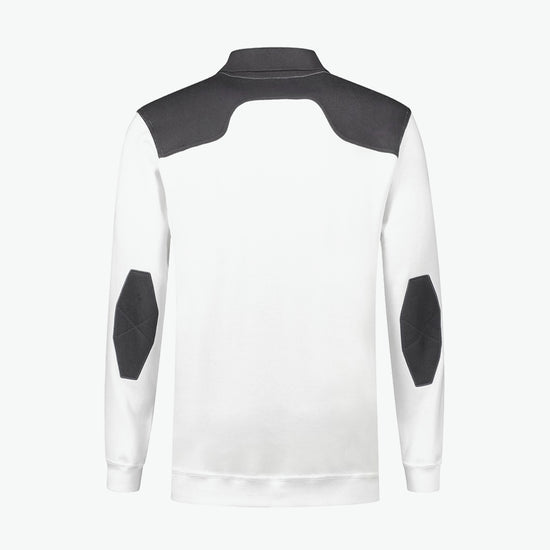 Santino Tesla Polosweater - Wit / Grijs Polosweater Santino