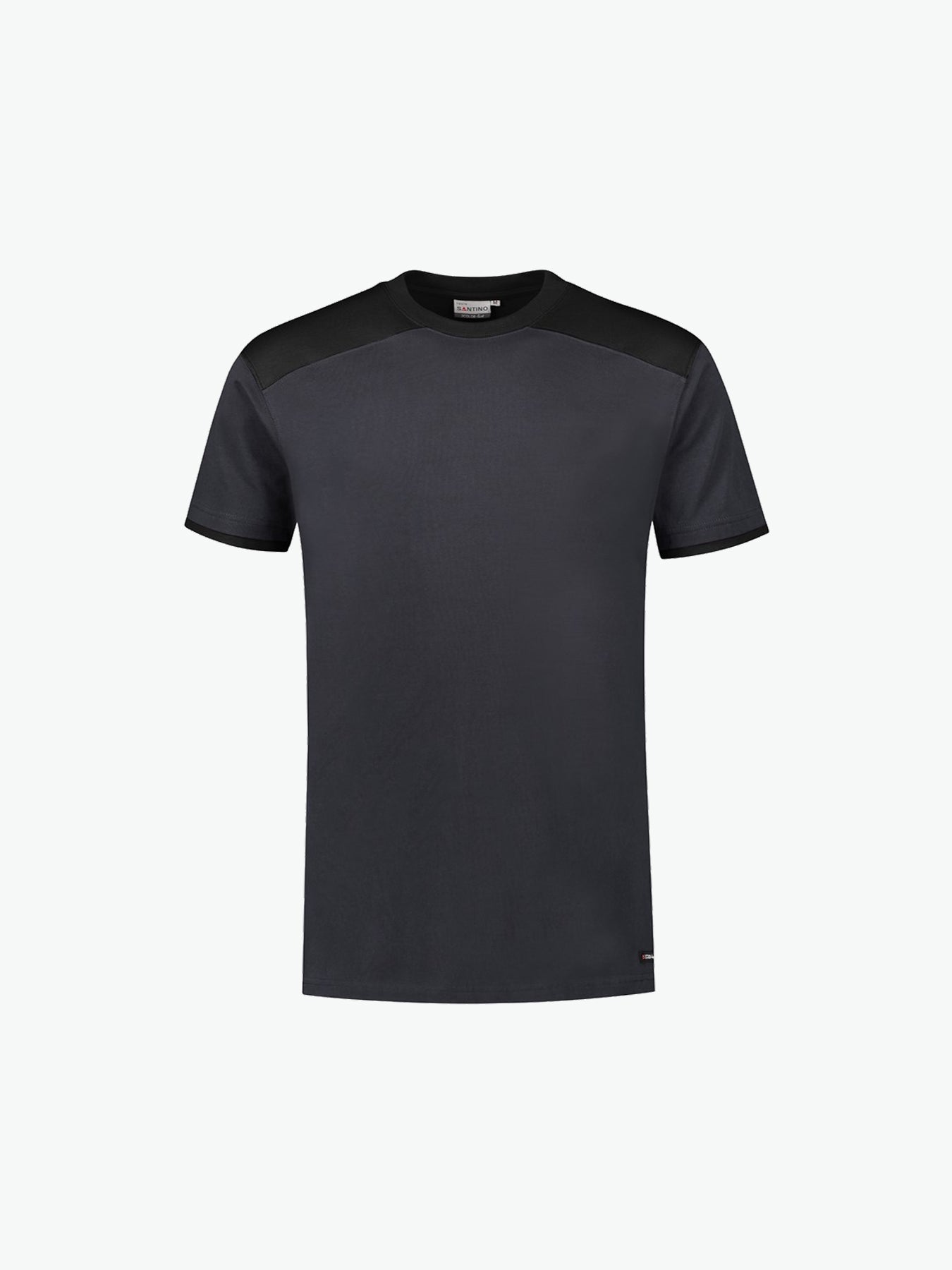 Santino Tiesto T-shirt - Grijs / Zwart T-Shirt Santino S