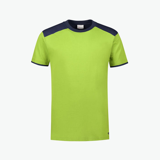 Santino Tiesto T-shirt - Lime / Navy T-Shirt Santino S