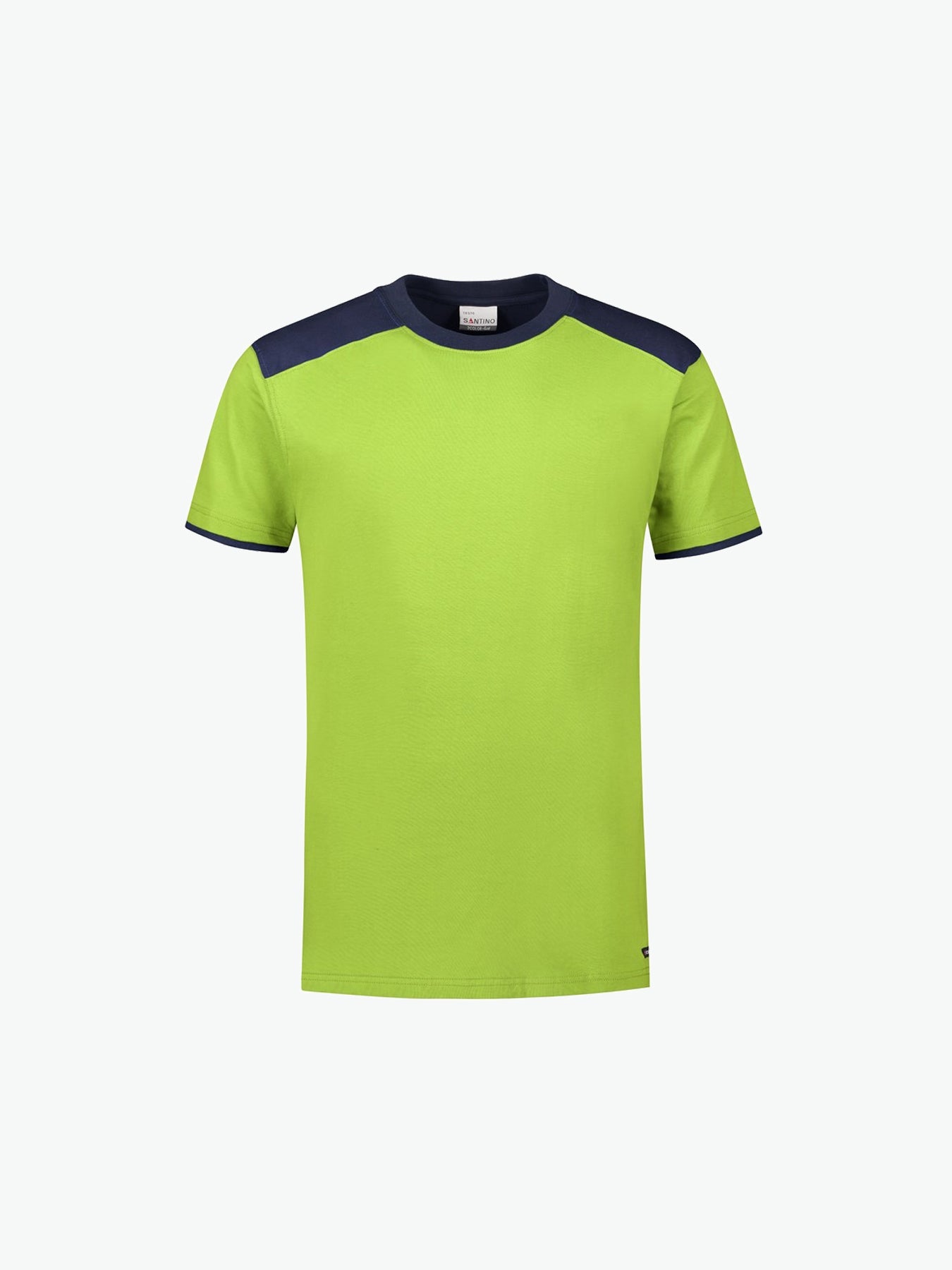 Santino Tiesto T-shirt - Lime / Navy T-Shirt Santino S