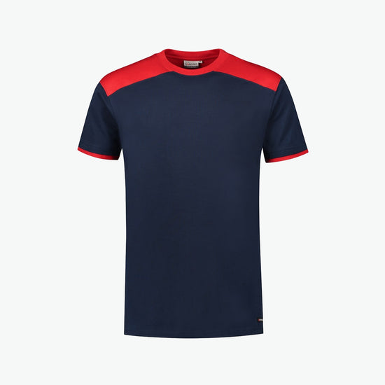 Santino Tiesto T-shirt - Navy / Rood T-Shirt Santino S