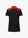 Santino Tivoli Ladies Poloshirt - Zwart / Rood Polo Dames Santino