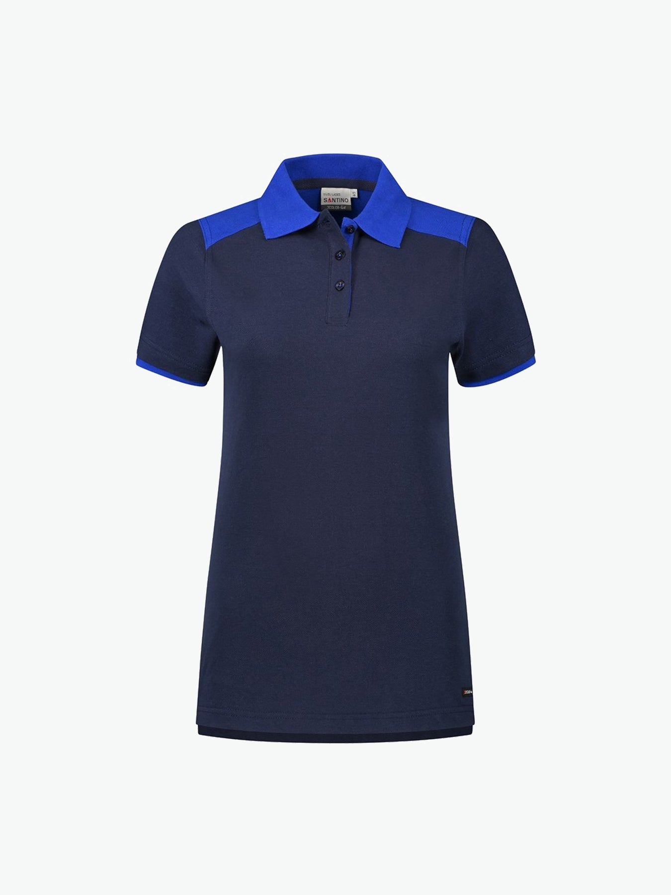 Santino Tivoli Ladies Poloshirt - Navy / Blauw Polo Dames Santino XS