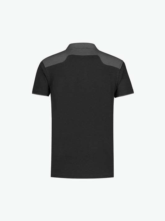 Santino Tivoli Poloshirt - Zwart / Grijs Polo Santino