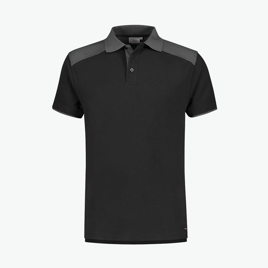 Santino Tivoli Poloshirt - Zwart / Grijs Polo Santino XS