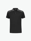 Santino Tivoli Poloshirt - Zwart / Grijs Polo Santino XS
