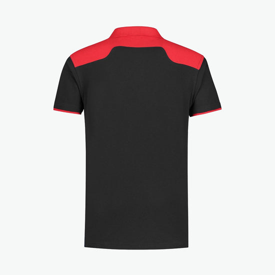 Santino Tivoli Poloshirt - Zwart / Rood Polo Santino