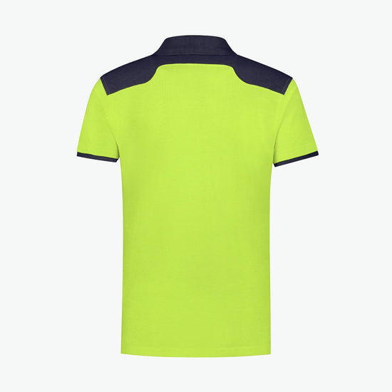 Santino Tivoli Poloshirt - Lime / Navy Polo Santino
